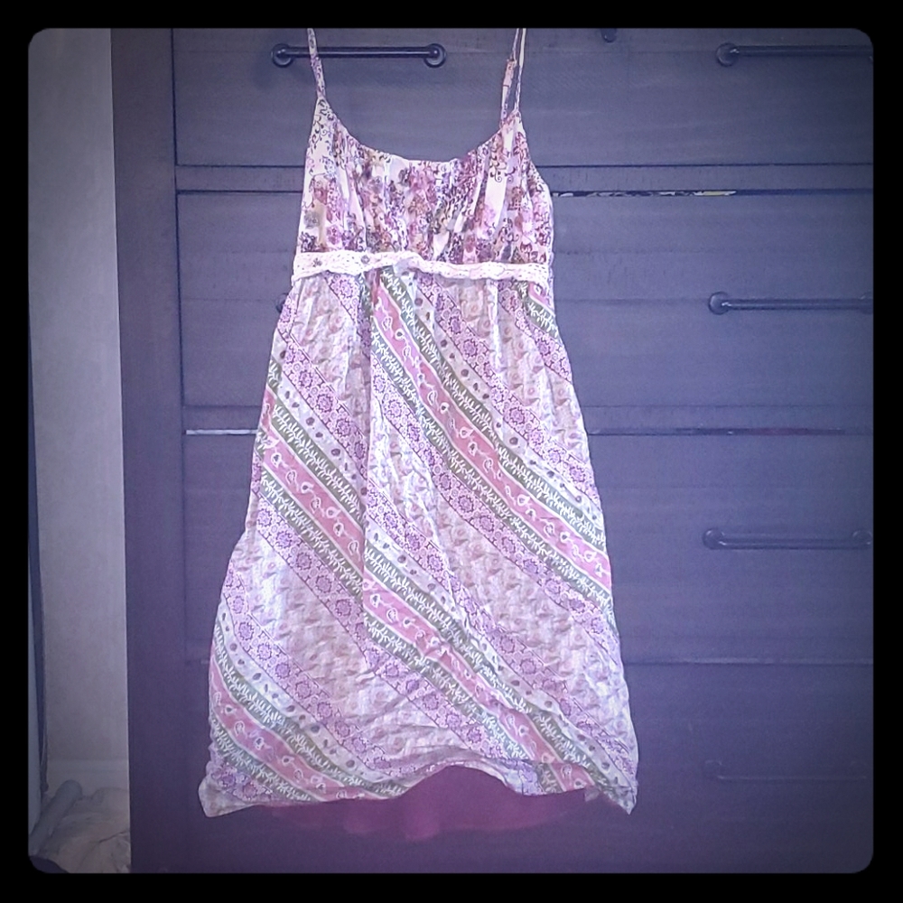 Multicolored summer dress, Xhilaration, size dmall